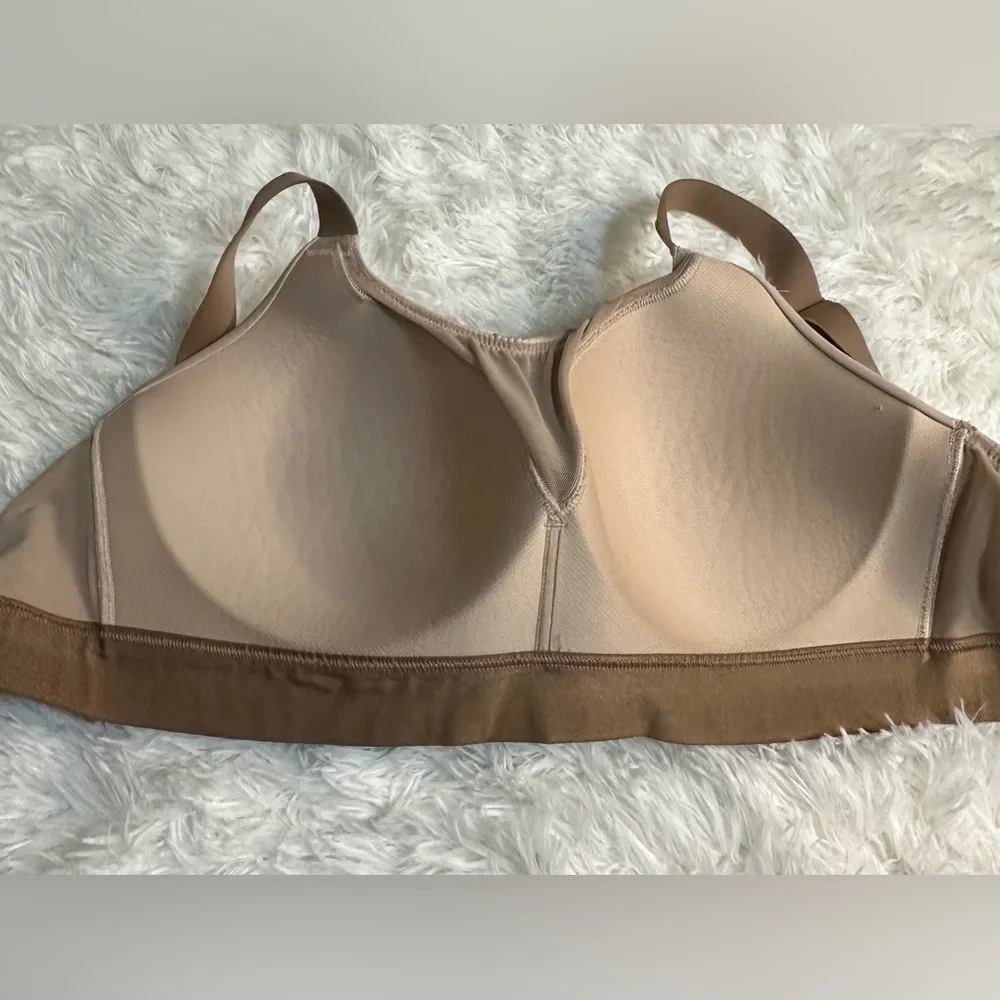 ThirdLove Sports Bra 34 E Brown Kinetic Adjustable High Support Cups Wireless - Picture 6 of 13